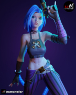 Фигуркаел Джинкс Лига легенд Jinx League of Legends