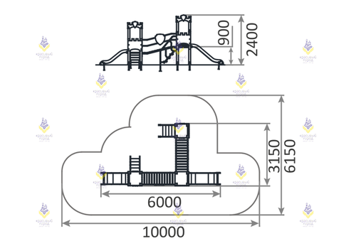 Игровой комплекс «Луч» тип-3