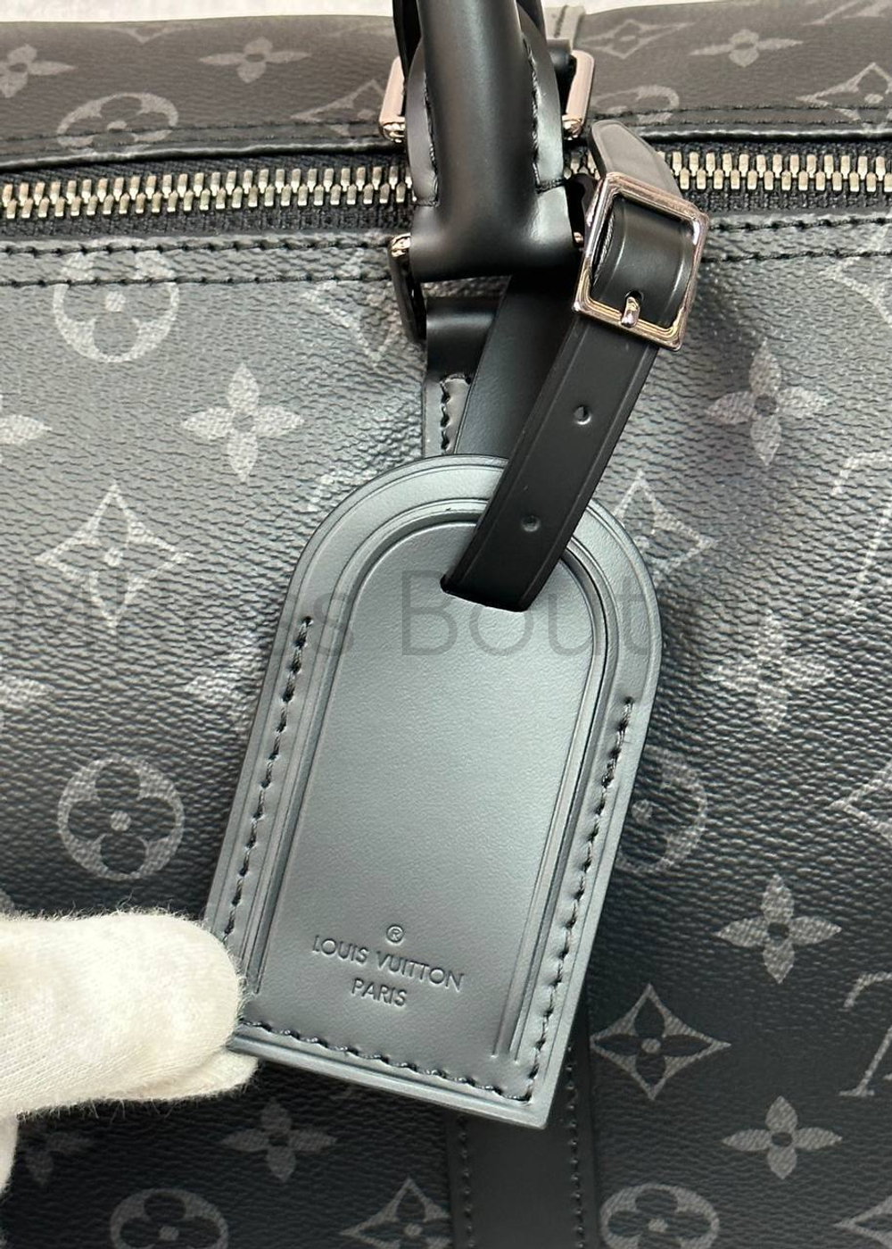 Сумка Луи Виттон Keepall дорожная Monogram Eclipse