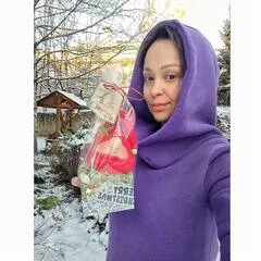 Игрушка ручной работы «Гном в красном колпаке» / 18см