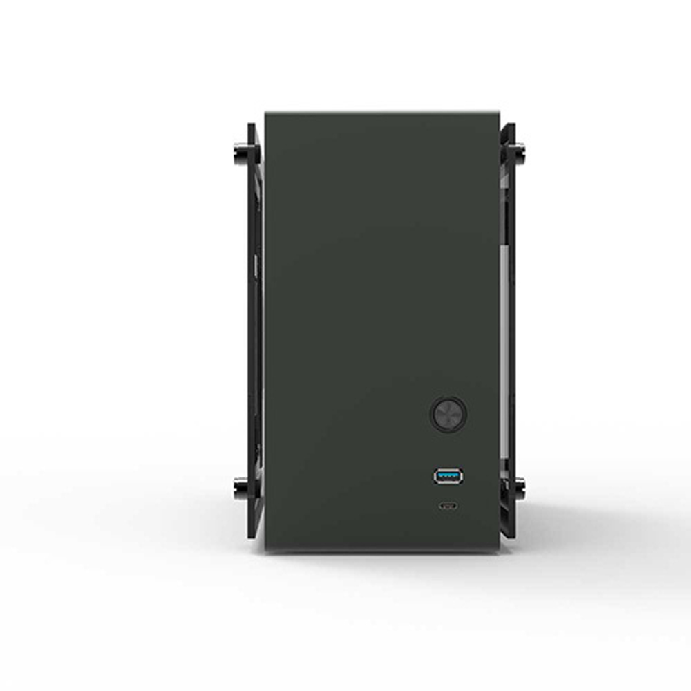 Корпус Zalman M2 Mini Gray Mini-ITX, Black, Minitower (без БП)