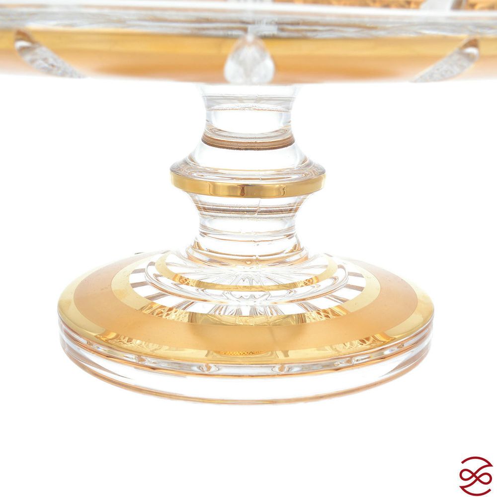 Менажница на ножке Crystal Heart 23 см