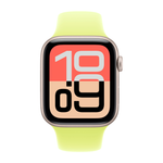 Умные часы Apple Watch SE 3 (2025) GPS, 44mm, Starlight Aluminium Case with Neon Yellow Sport Band, M/L