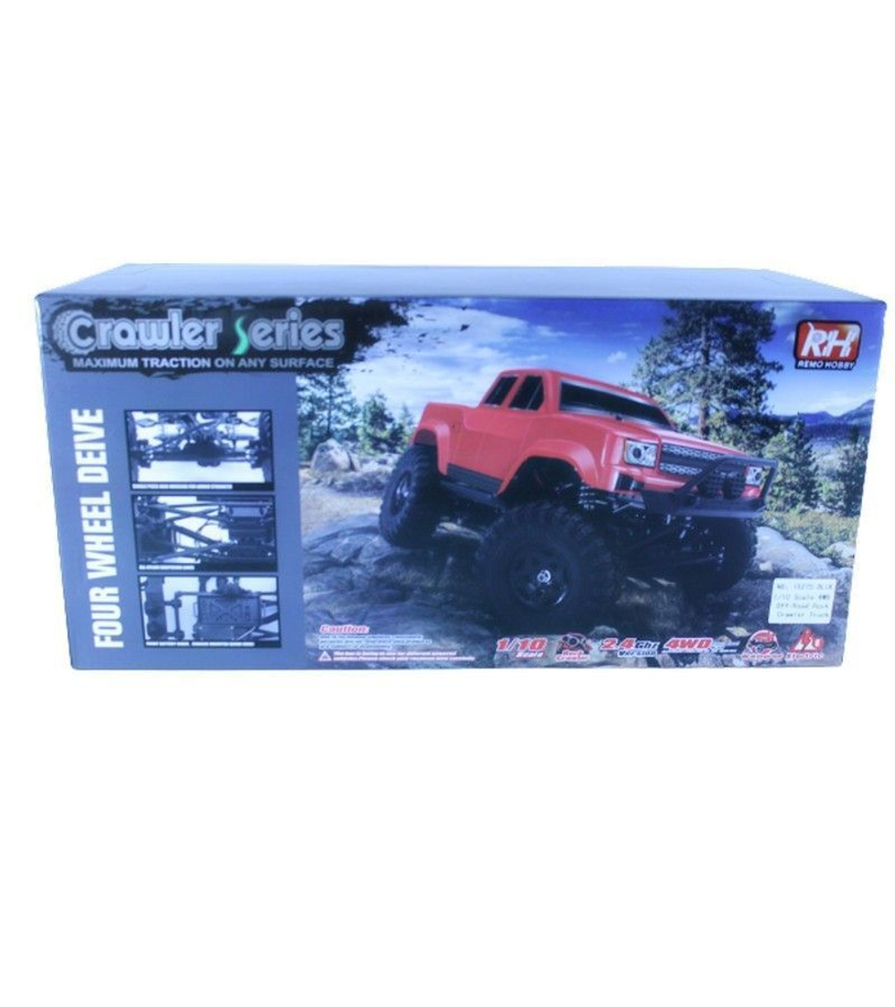 Радиоуправляемый трофи Remo Hobby Trial Rigs Truck 10275 (синий) 4WD 2.4G 1/10 RTR