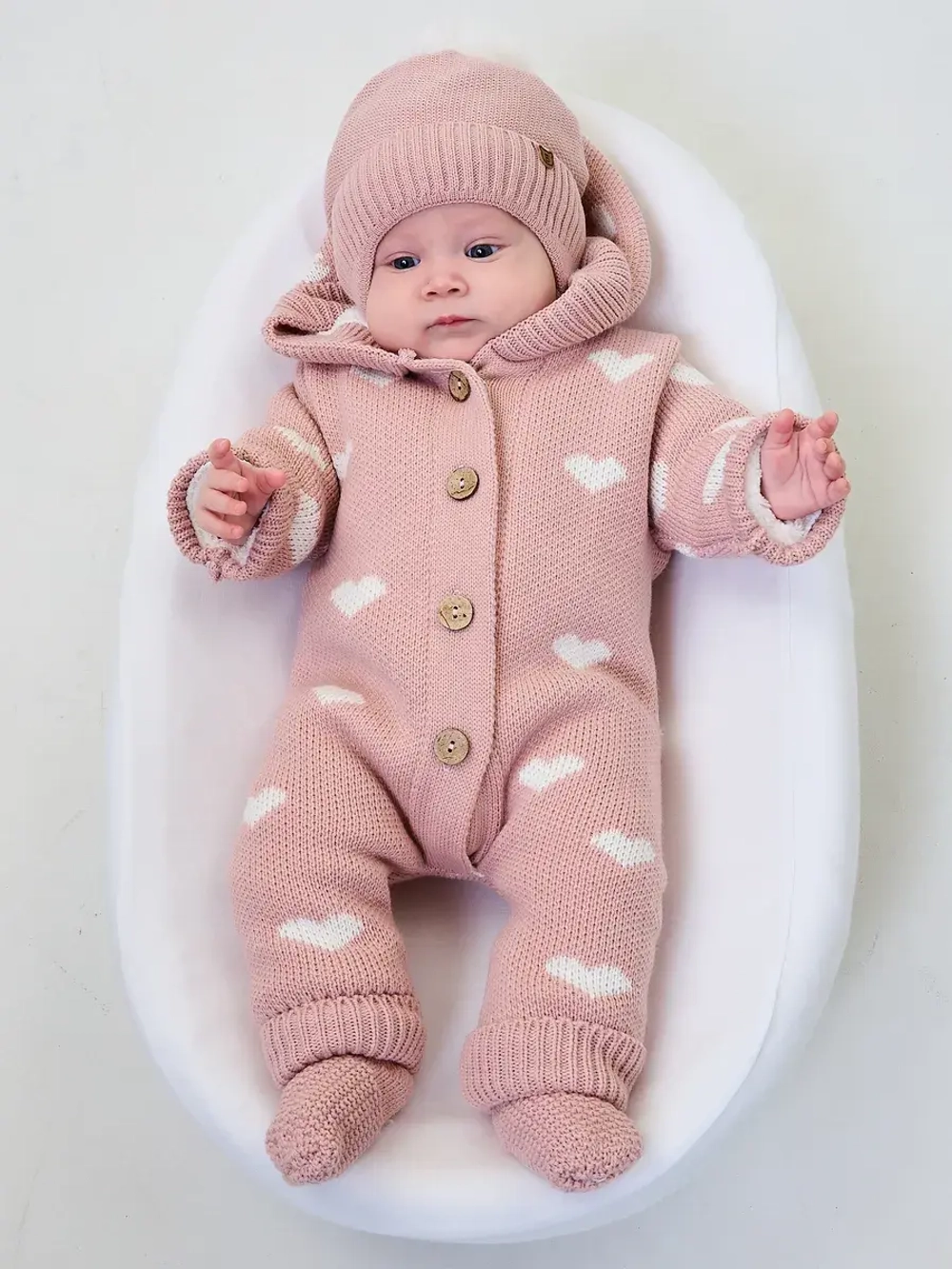 Конверт на выписку для новорожденных на меху