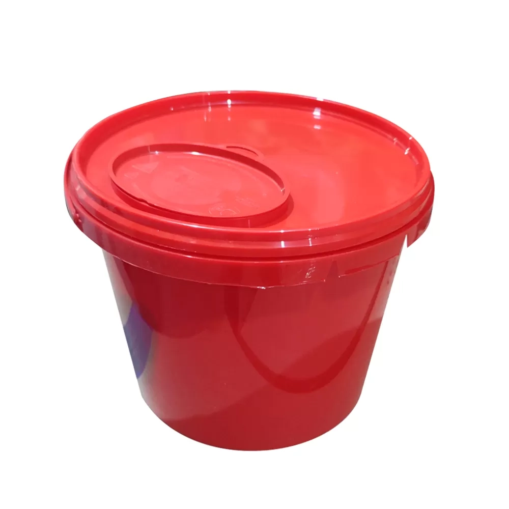 Контейнер для утилизации органических отходов Респект класс В 2 л красный