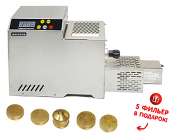 Экструдер для производства макаронных изделий Kocateq OMJ2 with cutter c тестомесом на 2.5 кг и ножом автоподрезки