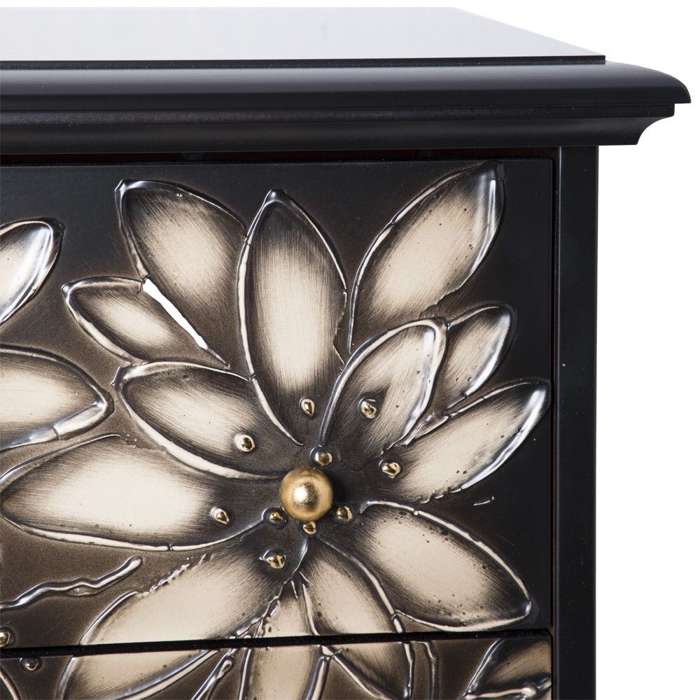 Тумба для обуви Терра-4 (с 4-мя ящиками) Каштан Амбер