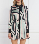 Сатиновое платье Silvian Heach - разноцветная(GPP24333VE)