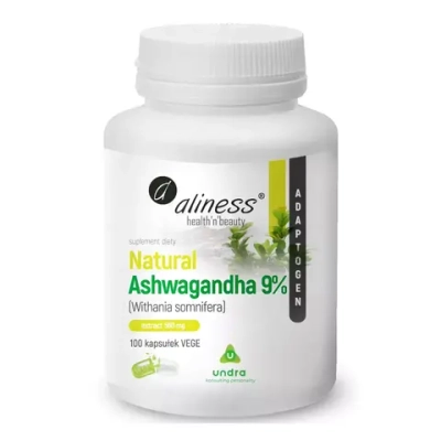 Антиоксидант Aliness Ashwagandha 9% 100 капсул