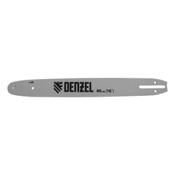 Шина для бензопилы DGS-4516, длина 40 см (16") шаг 3/8", паз 1.3 мм, 57 звеньев Denzel