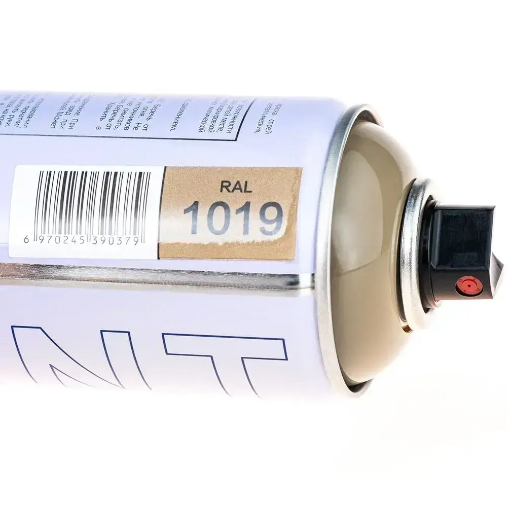 RAL 1019 Серый бежевый акриловая краска аэрозольный баллончик 520 мл. Gamma Paint 193