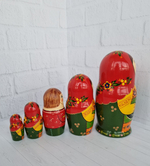 Матрешка "с курочкой" традиция 5мест