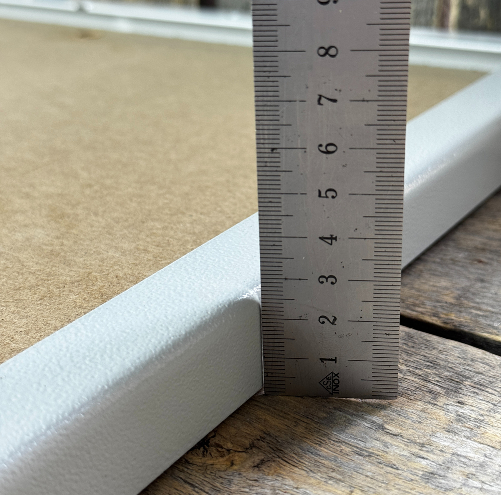 Рамка металлическая 555х555 с МДФ для мозаики серая