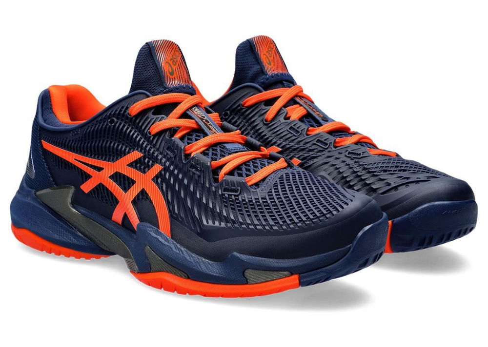 Мужские кроссовки теннисные Asics Court FF 3 - blue expanse/koi
