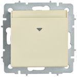 BRITE Выключатель карточный 30А ВС10-1-8-БрКр бежевый IEK