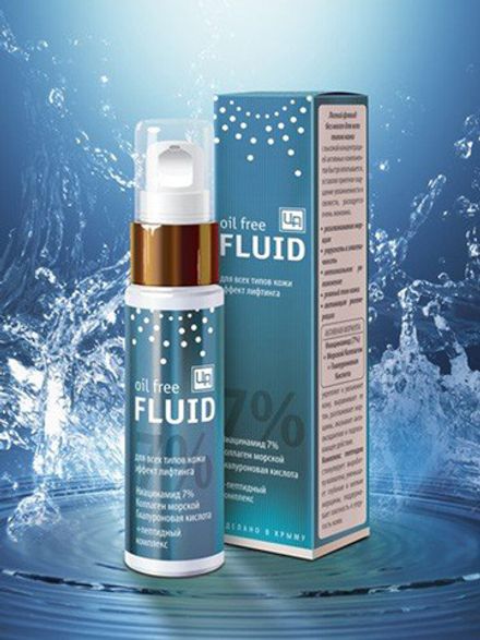 FLUID Флюид для всех типов кожи лица эффект лифтинга
