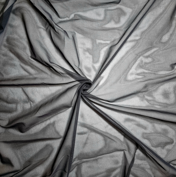 Сетка эластичная чёрная С102 (0,1 м)