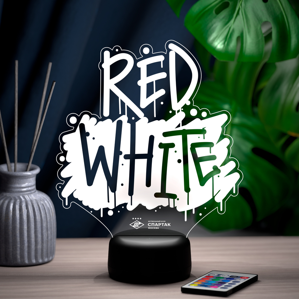 Светильник "Red White - Спартак"