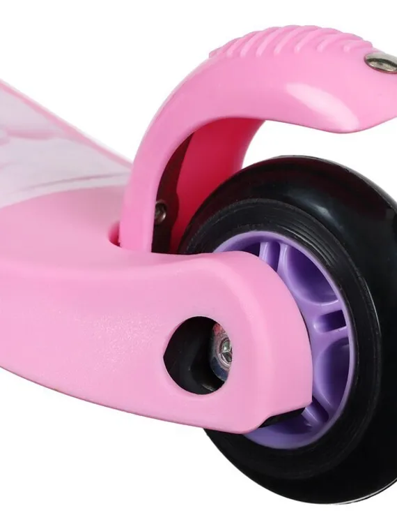 Самокат-снегокат 2 в 1 GRAFFITI «Зайка»