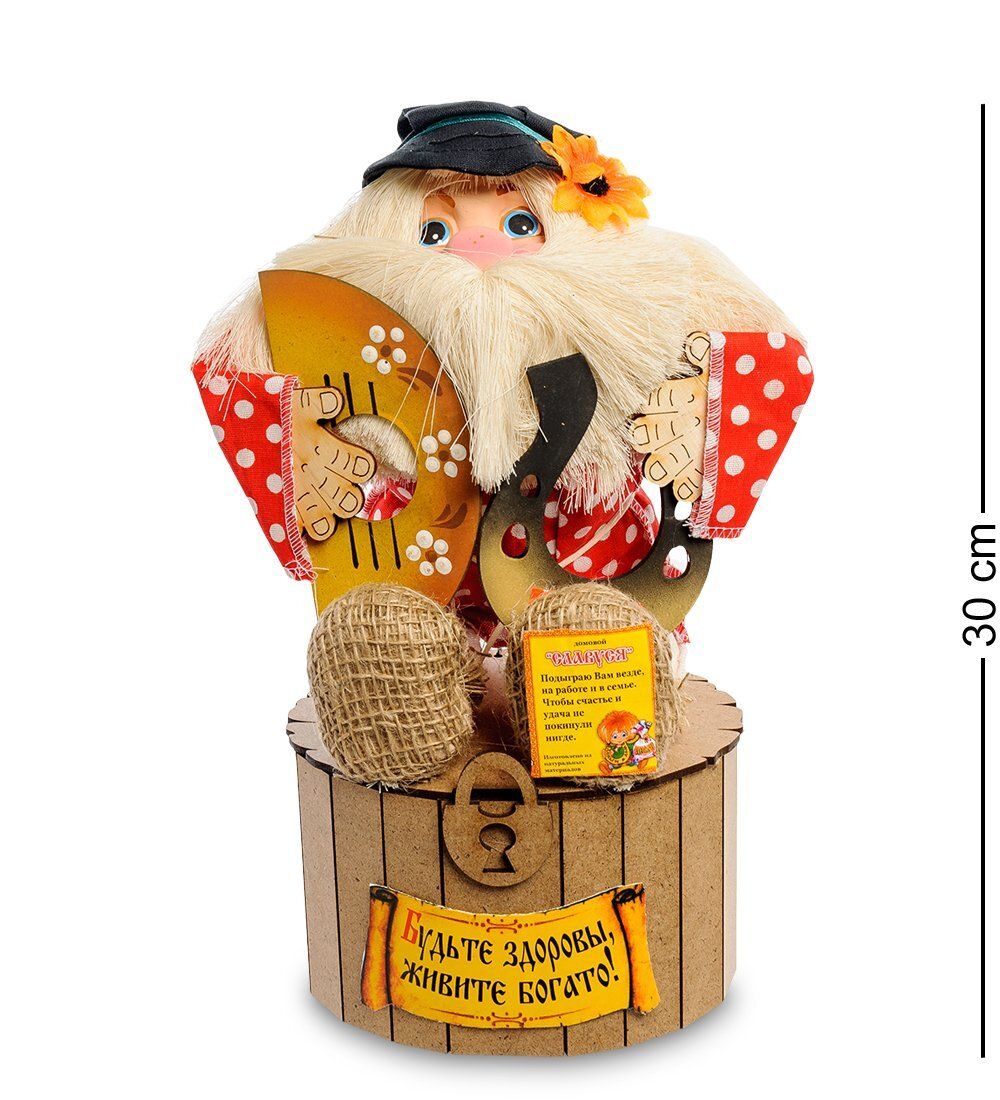 DO-224 Домовой с гуслями и подковой - Вариант A