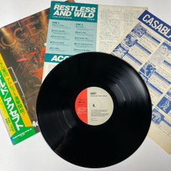 Винтажная виниловая пластинка LP Accept Restless And Wild (Japan 1983) (Obi) Fast As A Shark
