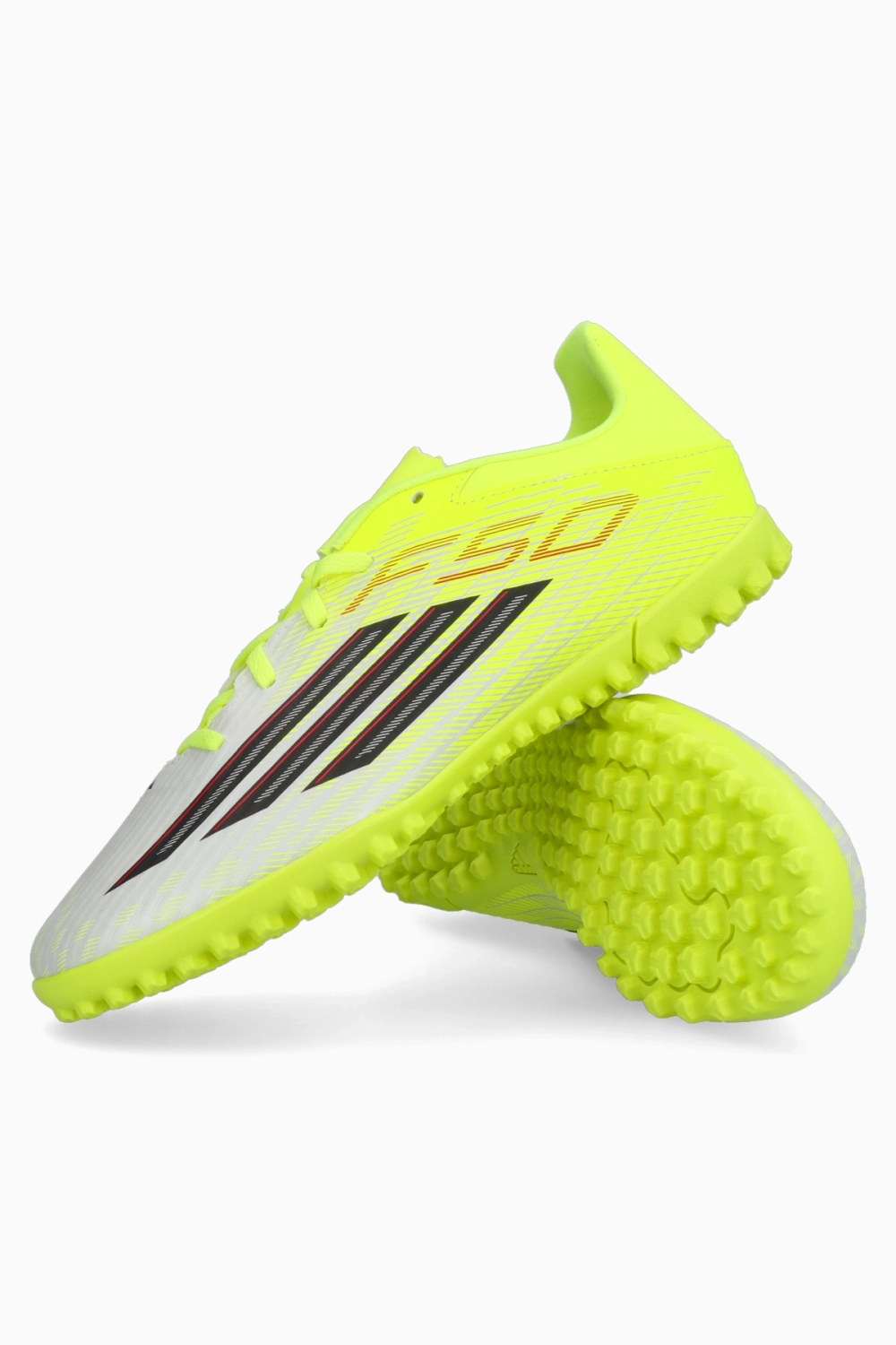 Сороконожки adidas F50 Club TF - желтый