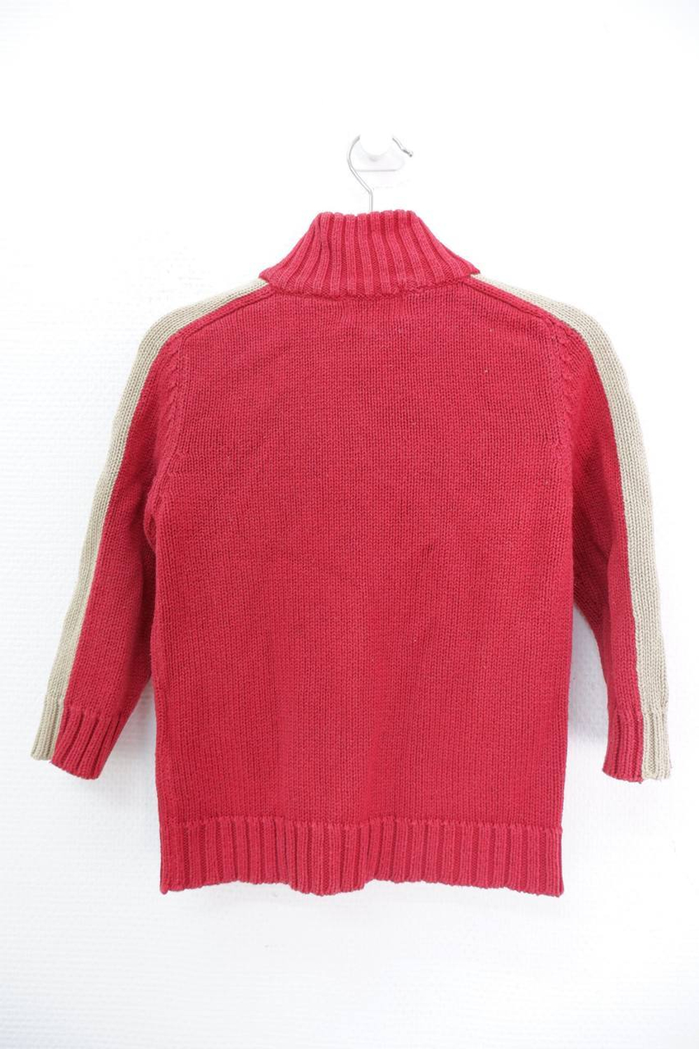 Кофта Yummy красная на молнии на 3 года