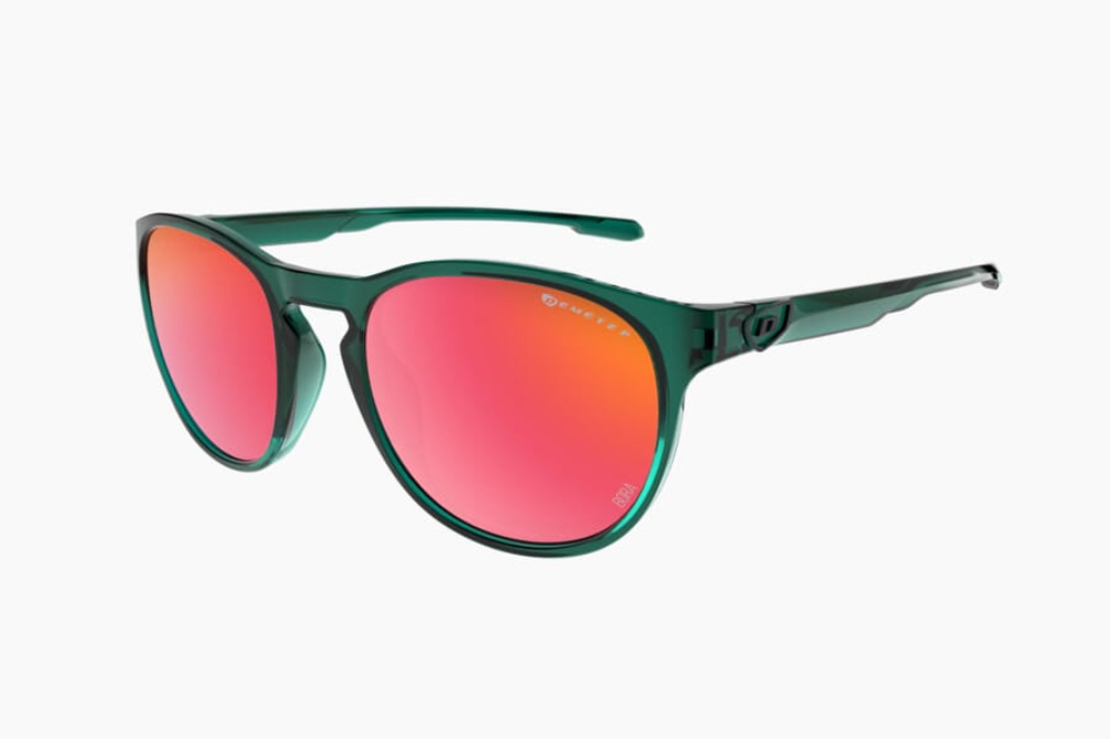 Спортивные очки Demetz Improve / Crystal Green Pink Polarized With Red Mirror Cat.3