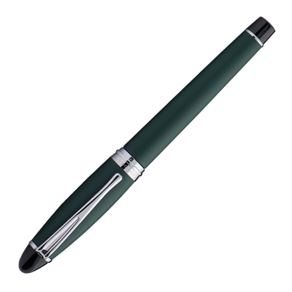 Перьевая ручка Aurora Ipsilon Satin, Green matt resin CT, перо: M