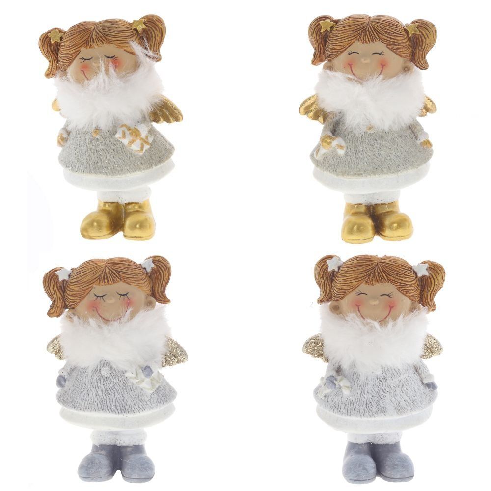 GAEM Фигурка декоративная "Девечка", L4 W3 H8 см, 4в.