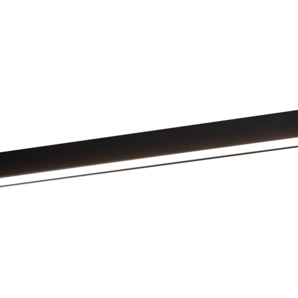 Магнитный трековый светильник ЭРА TRM20-1-90-20W4K-B для системы NOVA 90см 48V 20Вт 4000К заливающий свет черный | Магнитные трековые светильники