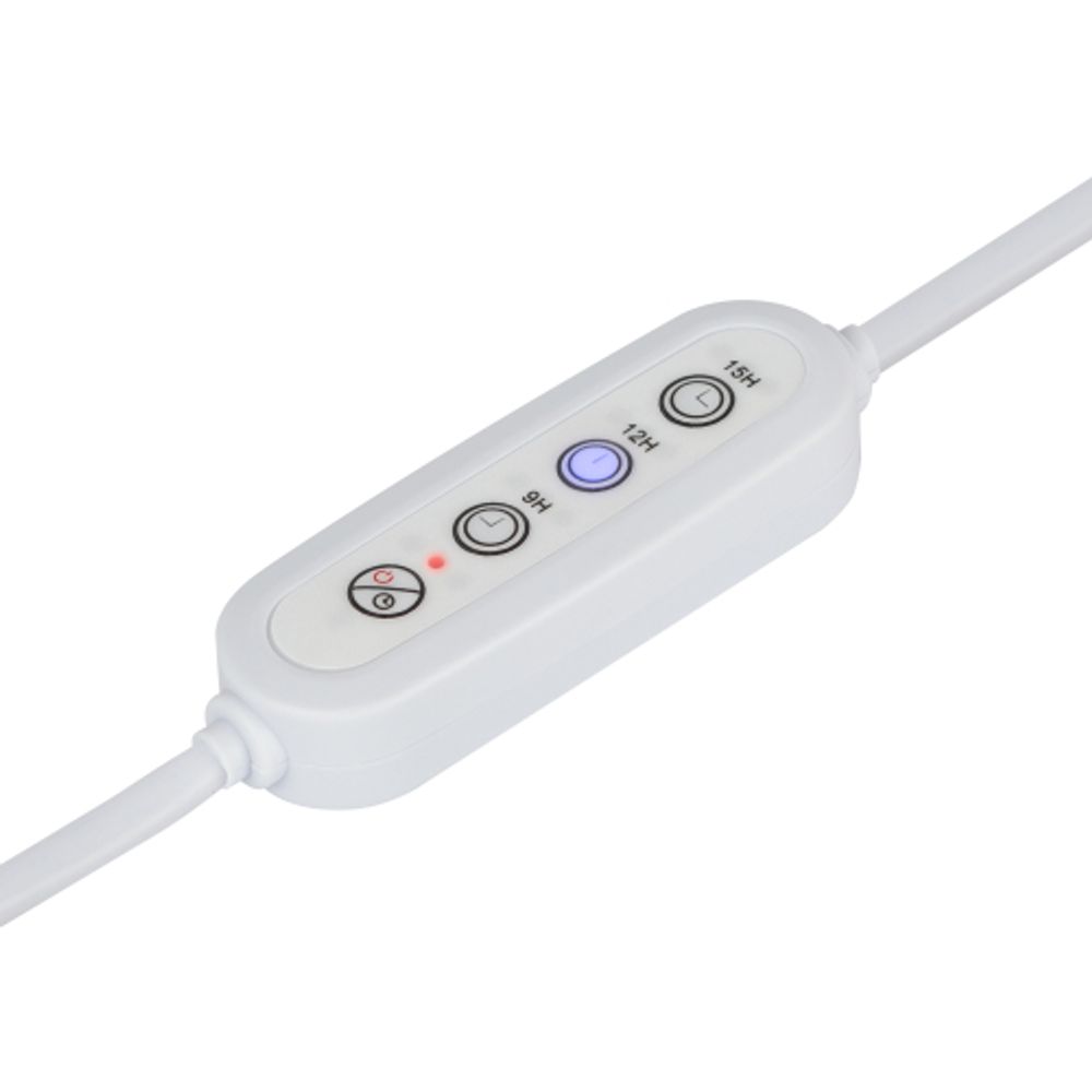 Таймер для светильника ЭРА FITO-LINETIME-2 pin (9/12/15 H)-GR с проводом 1,5 м | Аксессуары для фито светильников