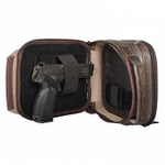 Сумка-кобура кожаная Stich Profi черная