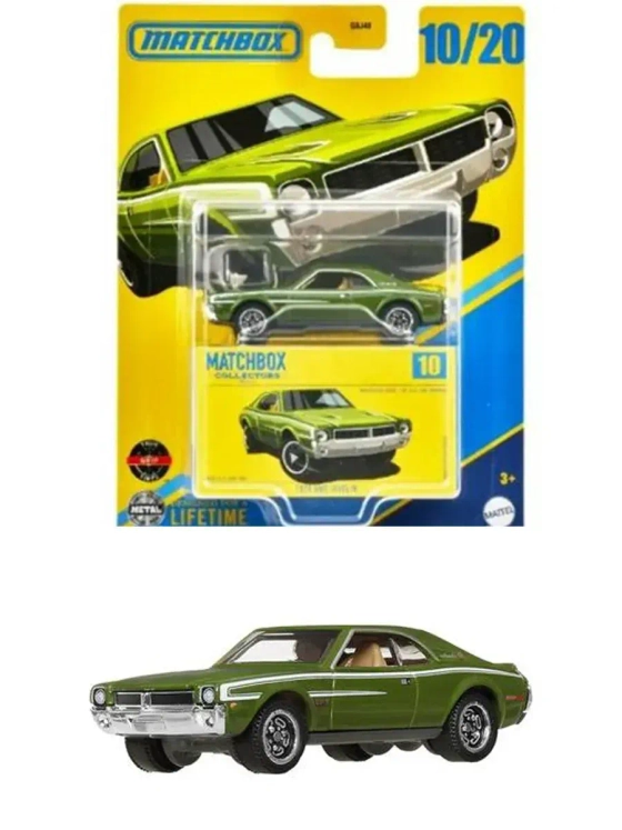 Машинка Хот Вилс Matchbox 1970 AMC Javelin GBJ48 JCL39