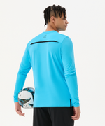 Футболка судейская с длинным рукавом DIVISION PerFormDRY Referee LS Tee, голубой