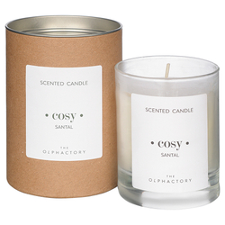 Свеча ароматическая 40ч Ambientair The Olphactory Cosy Сандал