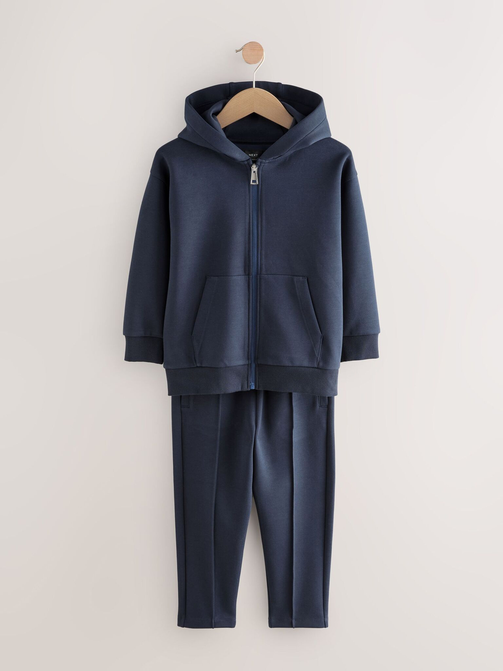 Толстовка на молнии с капюшоном и спортивные брюки в комплекте для мальчика Next AA8-117, Темно-синий