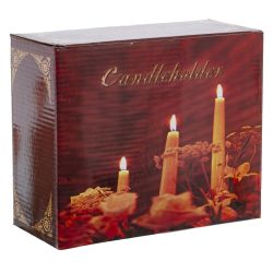 GAEM Подсвечник, L13,5 W9 H16,5 см