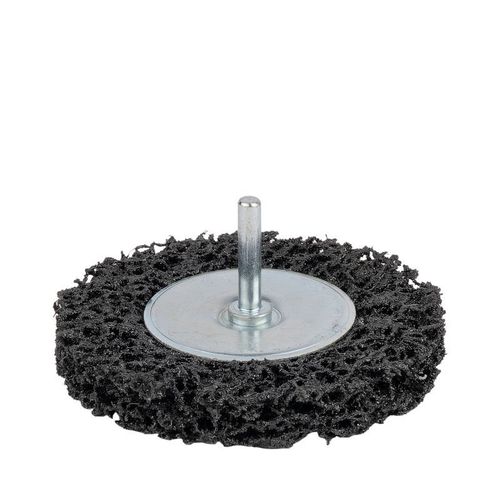 Щетка дисковая 100 мм для дрели, проволока пористый полимер-абразив Yoko