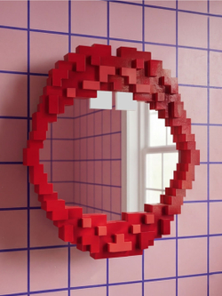 Зеркало Pixel Mouth 17053