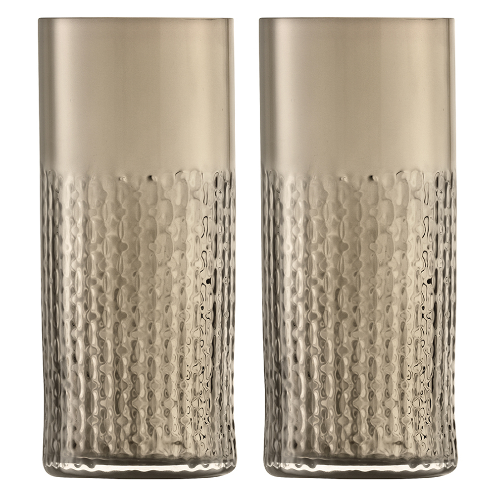 Набор хайболов 2шт 400мл LSA International Wicker коричневый