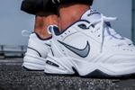 Кроссовки Nike Air Monarch 4 White Navy, бел.