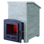 Чугунная печь для бани Комплект Гроза 24 (П2) Президент Талькохлорит