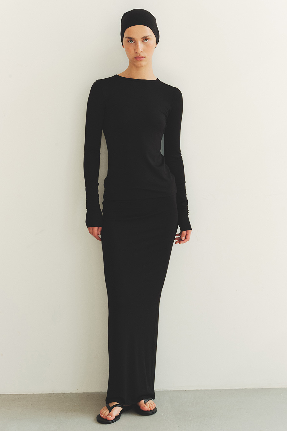 Юбка из модала GRACE Чёрный