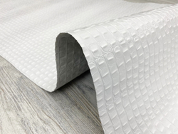 Crocco Back White (0,8-1,0 мм), цв. Белый, натуральная кожа