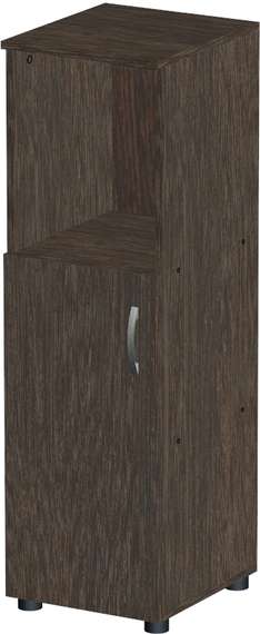 Стеллаж средний узкий полуоткрытый