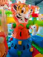 Коммерческий надувной батут «Тигриная страна 3», 8*4*5 м