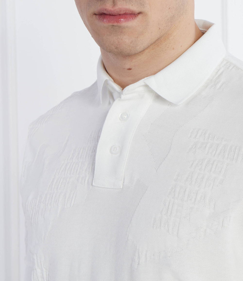 Поло Armani Exchange - белый(3DZFLG ZJ85Z)
