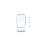 Набор д/ванной комнаты 'Беросси ' 41 светло-голубой *